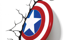 Lampa 3D Marvel - Captain America