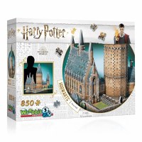 Puzzle 3D Wrebbit Harry Potter - Great Hall (850 piese) - 1