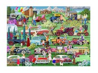 Puzzle din lemn - Vintage Cars - 200 piese - 1