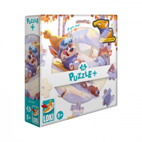 Puzzle Plus: Loki goes sledding - 70 pcs - 1