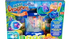 Set educativ STEM - Aqua Dragons - Habitat Deluxe in culori schimbatoare si LED-uri