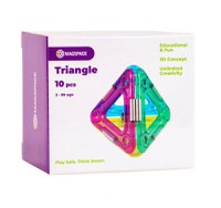 Set magnetic 10 pcs Magspace - Triangle - 1