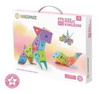 Set magnetic 46 pcs Magspace - Magic Kingdom - 1