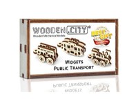 Set puzzle mecanic 3D - Transport Public (3 buc) - 1