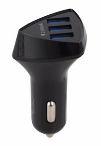 Adaptor Incarcare Bricheta Auto Cu 3 Port USB 4.2A - 1