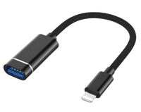 Adaptor OTG Q OT03 pentru Iphone de la Lightning la USB - 1