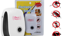 Aparat electric cu ultrasunete anti tantari daunatori insecte