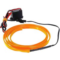 Banda Neon PORTOCALIE 12V AUTO Droser Putere 5w FIR Led 2 metri - 1