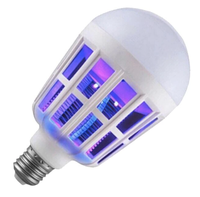 Bec Led 2 in1 Cu Lampa UV Impotriva insectelor15W E27 - 1