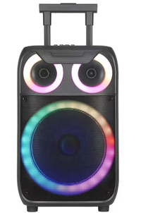 Boxa portabila troliu Andowl Q YX8000 iluminare RGB telecomanda microfon - 1