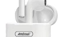 Casti wireless Andowl Q BQS10 Bluetooth 5.3 cu carcasa de incarcare