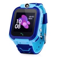 Ceas smartwatch copii cu Camera Albastru - 1