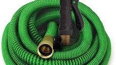 Furtun extensibil pentru gradina 25 FT = 7.5m VERDE