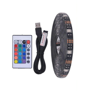 Kit banda LED RGB pentru TV lungime 5 m telecomanda inclusa - 1