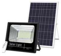 Kit Proiector Led cu panou solar 200W si telecomanda 571 LED - 1