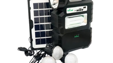 Kit solar portabil Radio FM si Bluetooth CL-810 HA