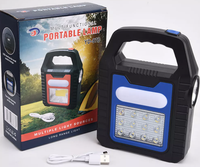 Lampa camping YD-878A cu incarcare solara - 1