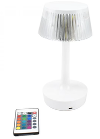 Lampa de masa decorativa cu LED RGB si telecomanda model Crystal Touch Q TL153 - 1