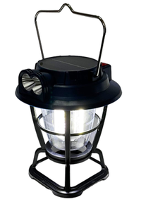 Lampa pentru camping HB 9588W cu panou solar - 1