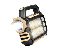 Lampa portabila solara 8029 cu 1led + 54 COB - 1