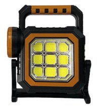 Lampa portabila solara 8030-B cu 1LED + 83 COB si Baza - 1