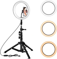 Lampa Ring Light LED 12" Circulara cu Lumina rece / naturala / calda XL - 1