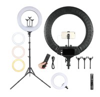 Lampa Ring Light LED 18 inch pentru selfie-uri HA - 1