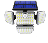 Lampa solara 292 LED cu 4 casete si senzor miscare - 1