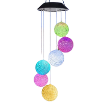 Lampa Solara A148-FL8 Clopotel de Vant cu Bulgari de Zapada RGB - 1