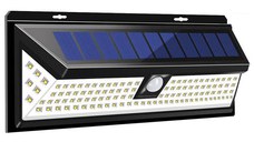 Lampa Solara Exterior 120 LED, senzor miscare, 1200 LM