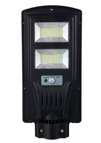 Lampa solara stradala 100w senzor de miscare si telecomanda 2 CASETE - 1