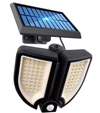 Lampa solara YT 90 cu 90 LED cu senzor de miscare si telecomanda - 1