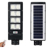 Lampa Stradala 180W LED SMD 8 CASETE Cu Panou Solar si Telecomanda - 1