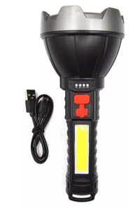 Lanterna de mana ZJ-05 5W + COB lateral incarcare USB - 1