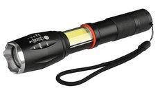 Lanternă TagLight Elite cu led Cree q5, zoom reglabil, Led lateral, 5 moduri de lumină din metal tactic