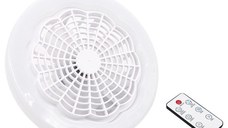 Lustra ventilator pentru tavan 2 in 1 cu Led Alb