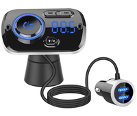 Modulator auto FM BC49BQ Bluetooth 5.0 Fast Charge 3.0 Handsfree Car Kit - 1