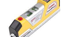 Nivela Laser Level Pro3 Multifunctionala cu Boloboc si Ruleta