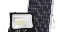 Proiector LED 100W cu panou solar si telecomanda HA