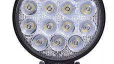 Proiector LED auto Offroad 14 led 42W rotund