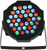 Proiector PAR 36 LED-uri Lumini Scena JOC de lumini Dj sau Club - 1