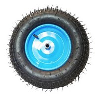 Roata roaba 400-8 pentru ax SUBTIRE 16'' Albastra MX274 - 1