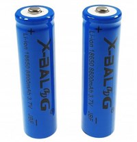 Set 2 Acumulatori 8800 mAH 3.7 V Li-ion model 18650 - 1