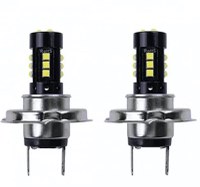 Set 2 becuri auto H7 15 LED/BEC putere 80W set Lumina alba temperatura 8000k - 1