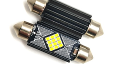 Set 2 Becuri Auto LED Canbus Interior 36 mm Alb