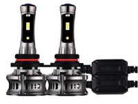 Set 2 becuri Auto LED XT7 H4, 50W, Canbus 2 FAZE + pozitie Albastra - 1