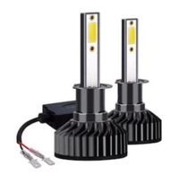 Set 2 Becuri Led H1 F2 COB Canbus 100W Lumina Alb-Rece 12.000 Lumeni - 1