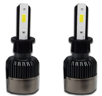 Set 2 Becuri Led H3 Auto R6 80W - 4000Lm - 6000k - 1