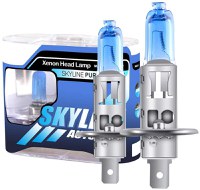 Set 2 becuri Pegasus H1 Skyline Xenon Look auto-tec halogen - 1