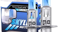 Set 2 becuri Pegasus H1 Skyline Xenon Look auto-tec halogen